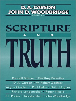 cover image of Scripture and Truth